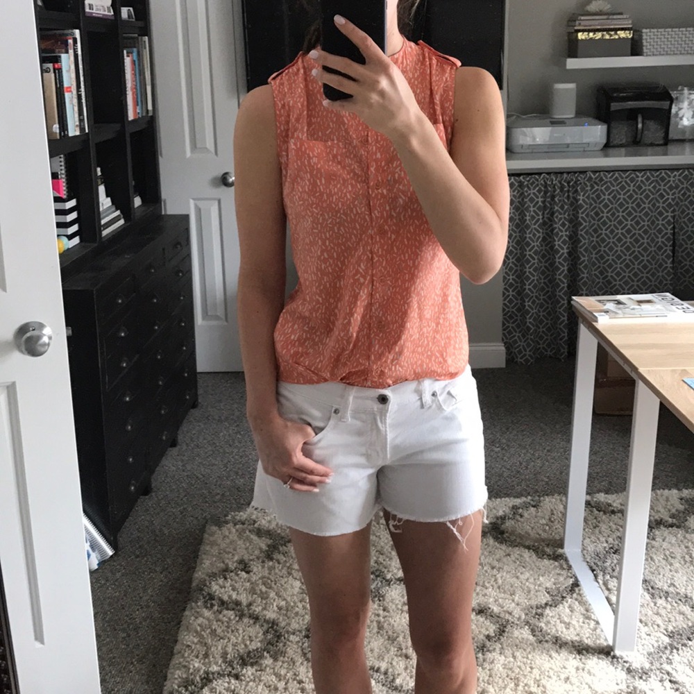 Banana Republic Button Up Top